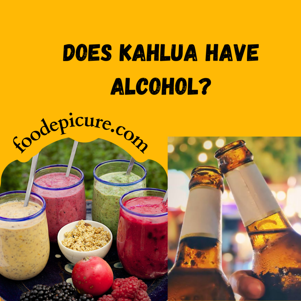 Does Kahlua have alcohol